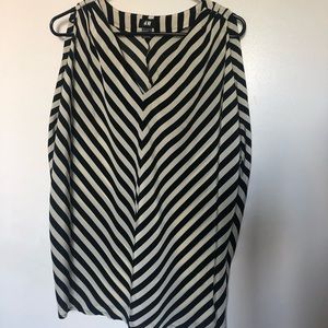 H&M striped loose top